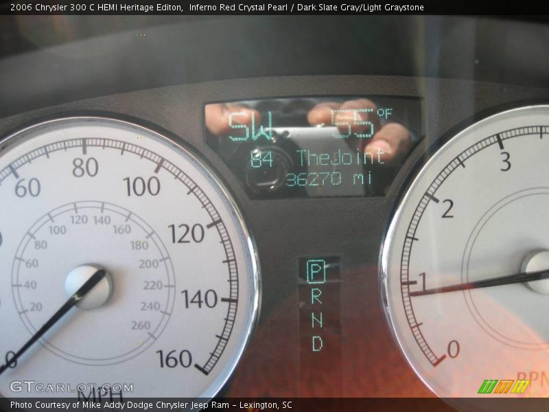 Inferno Red Crystal Pearl / Dark Slate Gray/Light Graystone 2006 Chrysler 300 C HEMI Heritage Editon