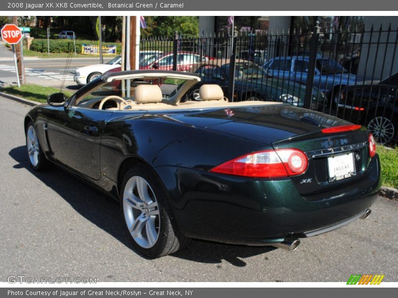 Botanical Green / Caramel 2008 Jaguar XK XK8 Convertible