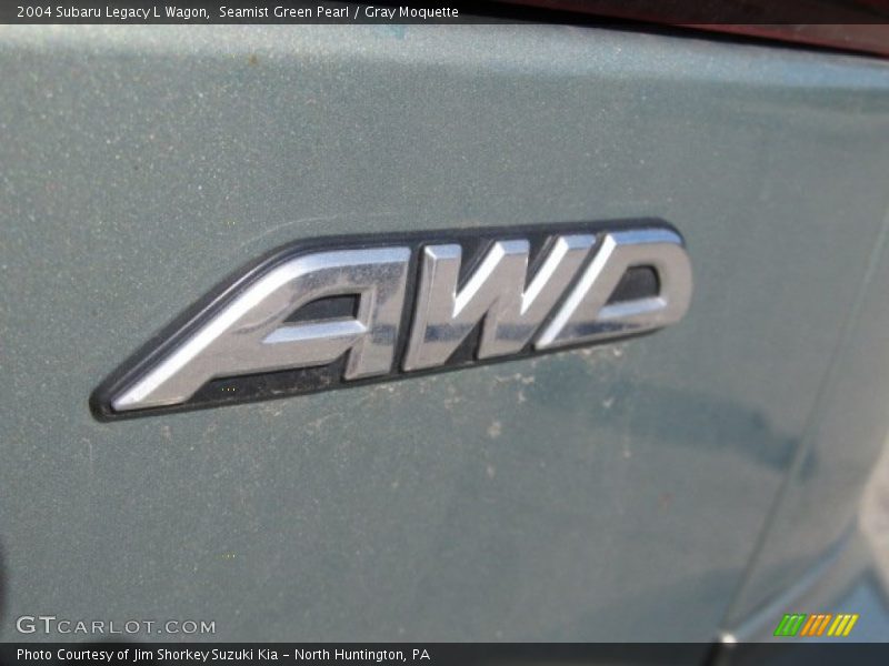 Seamist Green Pearl / Gray Moquette 2004 Subaru Legacy L Wagon