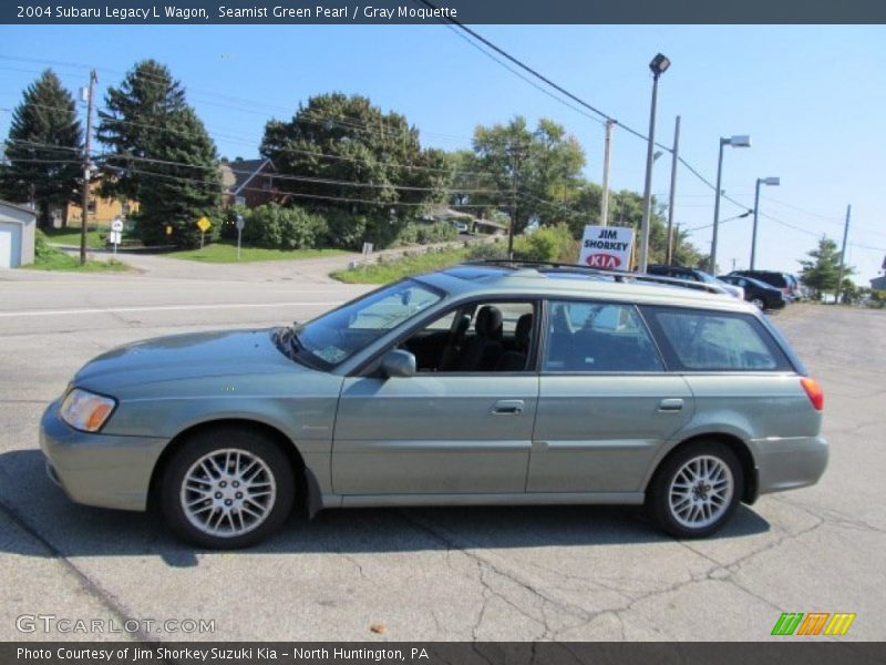 Seamist Green Pearl / Gray Moquette 2004 Subaru Legacy L Wagon