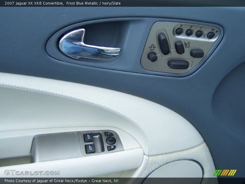 Frost Blue Metallic / Ivory/Slate 2007 Jaguar XK XK8 Convertible