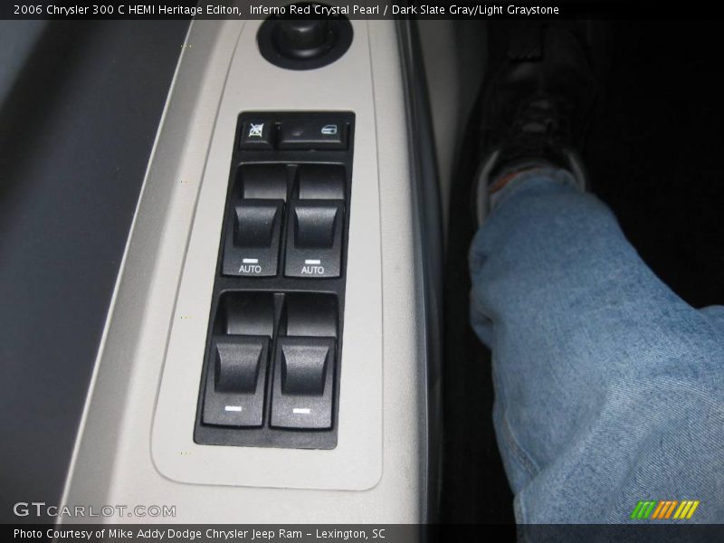 Inferno Red Crystal Pearl / Dark Slate Gray/Light Graystone 2006 Chrysler 300 C HEMI Heritage Editon