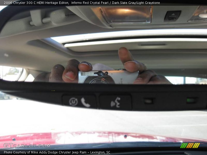 Inferno Red Crystal Pearl / Dark Slate Gray/Light Graystone 2006 Chrysler 300 C HEMI Heritage Editon