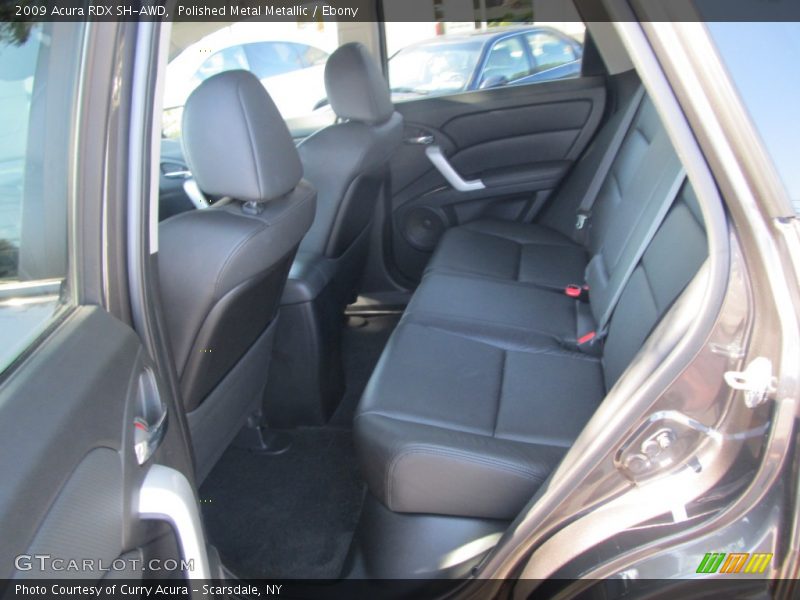 Polished Metal Metallic / Ebony 2009 Acura RDX SH-AWD