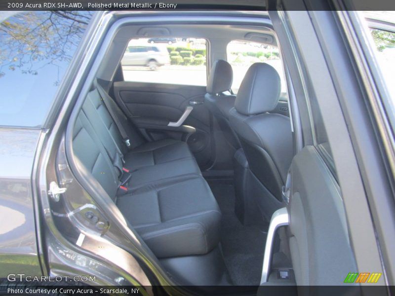 Polished Metal Metallic / Ebony 2009 Acura RDX SH-AWD