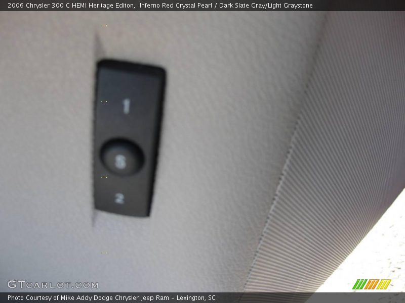 Inferno Red Crystal Pearl / Dark Slate Gray/Light Graystone 2006 Chrysler 300 C HEMI Heritage Editon