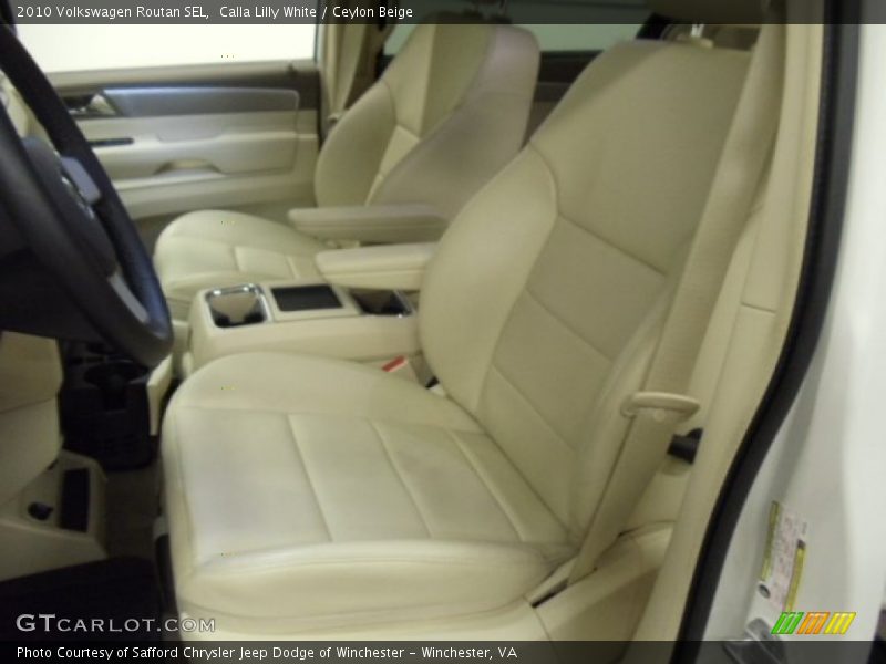 Calla Lilly White / Ceylon Beige 2010 Volkswagen Routan SEL