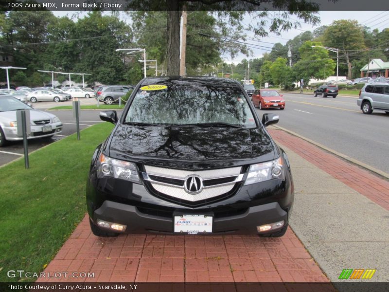 Formal Black / Ebony 2009 Acura MDX