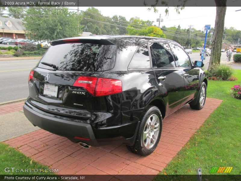 Formal Black / Ebony 2009 Acura MDX