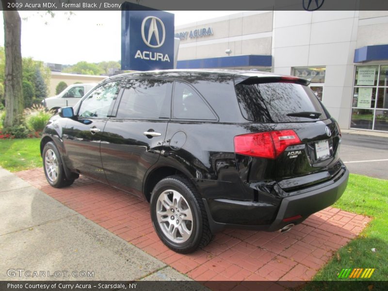 Formal Black / Ebony 2009 Acura MDX