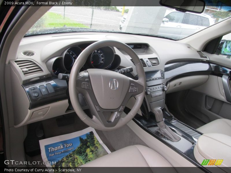 Formal Black / Ebony 2009 Acura MDX