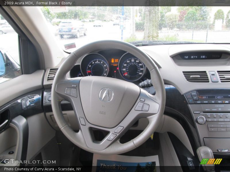 Formal Black / Ebony 2009 Acura MDX