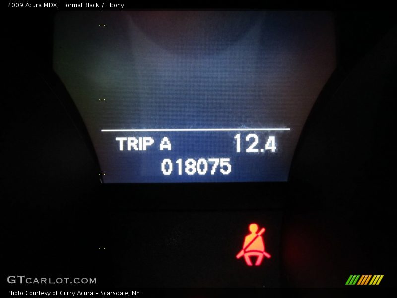 Formal Black / Ebony 2009 Acura MDX