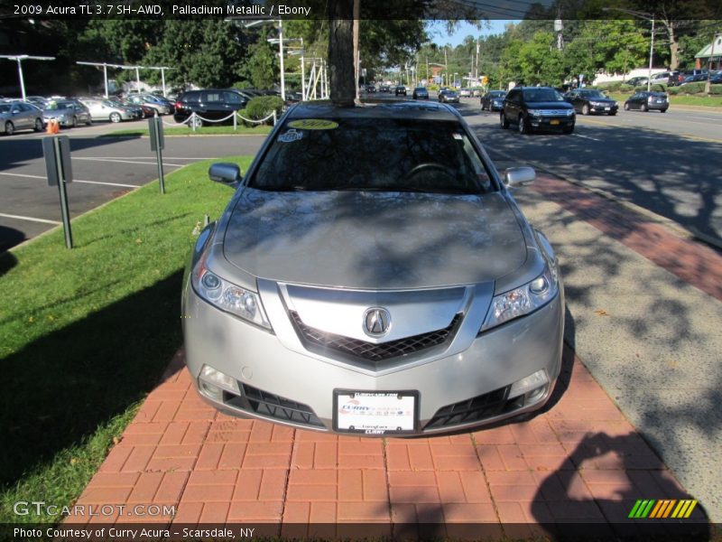 Palladium Metallic / Ebony 2009 Acura TL 3.7 SH-AWD