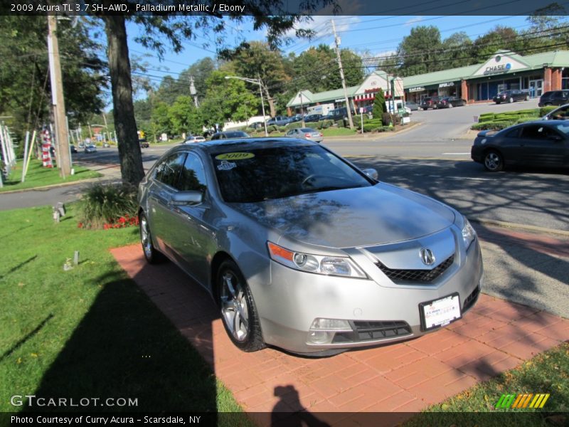 Palladium Metallic / Ebony 2009 Acura TL 3.7 SH-AWD