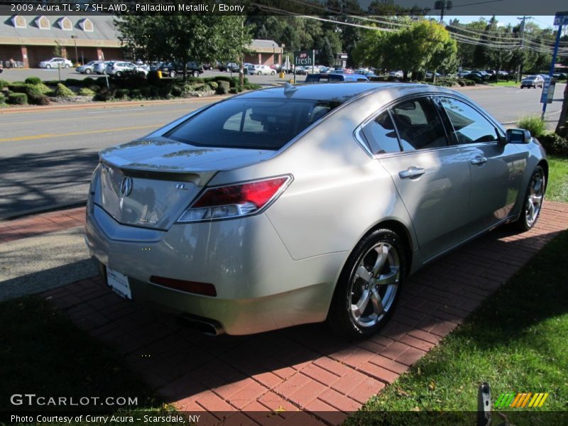 Palladium Metallic / Ebony 2009 Acura TL 3.7 SH-AWD