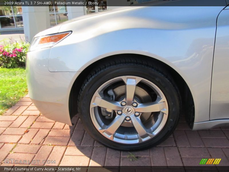 Palladium Metallic / Ebony 2009 Acura TL 3.7 SH-AWD