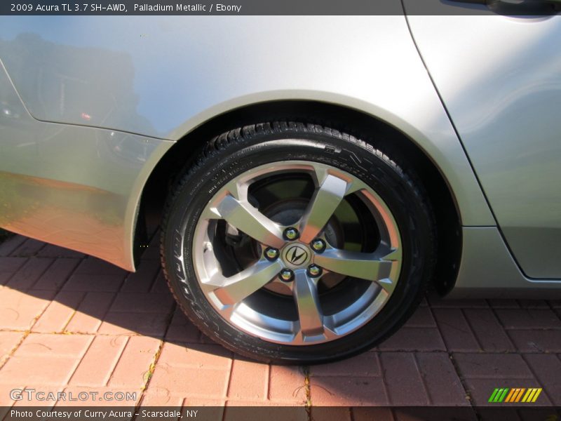 Palladium Metallic / Ebony 2009 Acura TL 3.7 SH-AWD