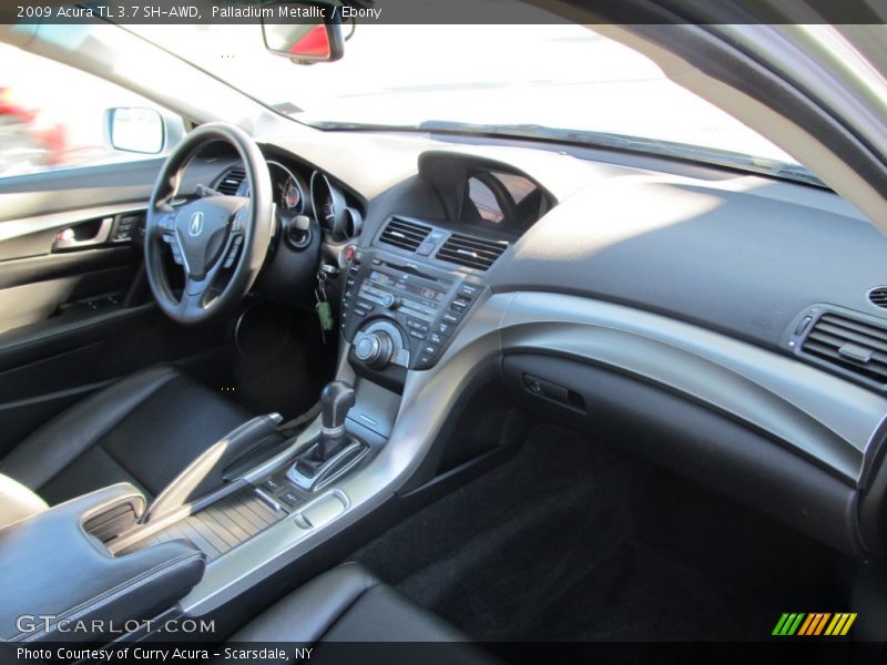 Palladium Metallic / Ebony 2009 Acura TL 3.7 SH-AWD