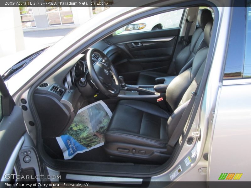 Palladium Metallic / Ebony 2009 Acura TL 3.7 SH-AWD