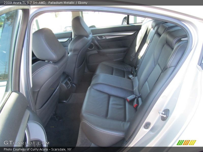 Palladium Metallic / Ebony 2009 Acura TL 3.7 SH-AWD