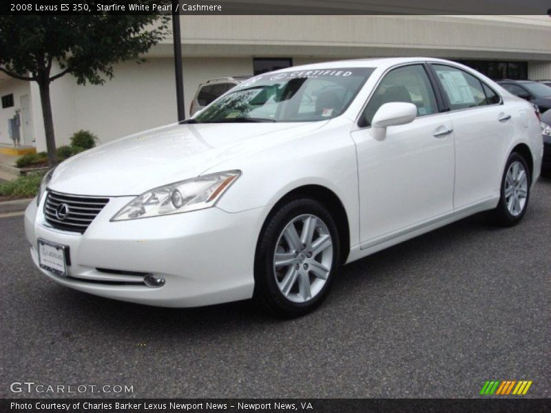 Starfire White Pearl / Cashmere 2008 Lexus ES 350