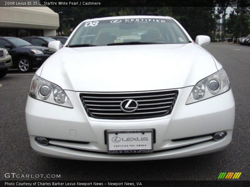 Starfire White Pearl / Cashmere 2008 Lexus ES 350