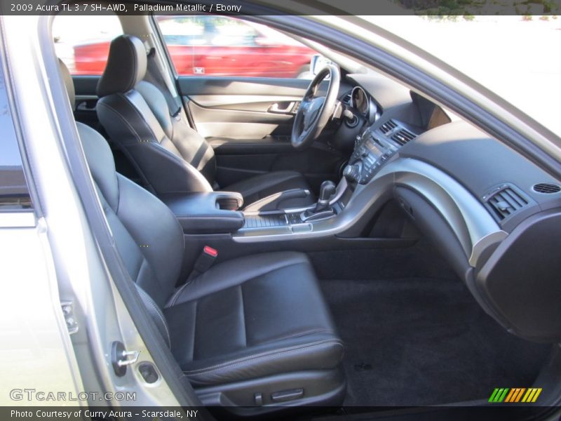 Palladium Metallic / Ebony 2009 Acura TL 3.7 SH-AWD