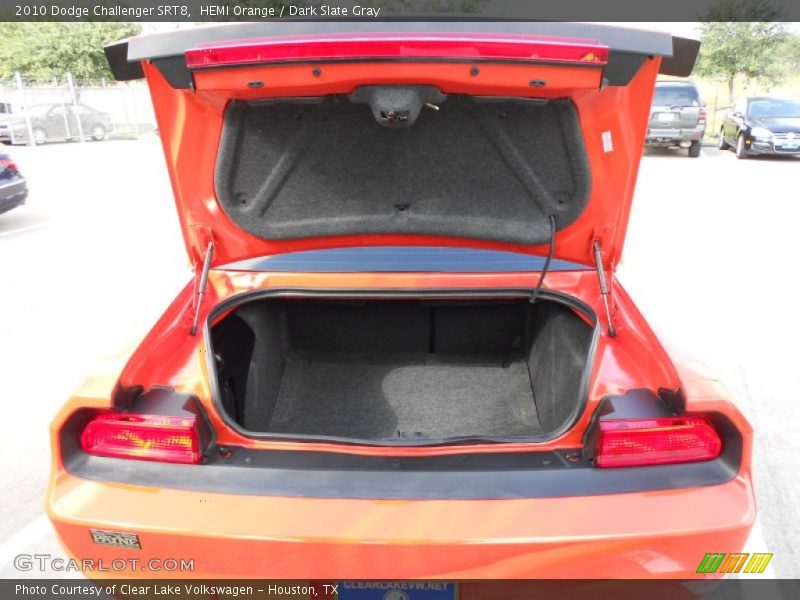 HEMI Orange / Dark Slate Gray 2010 Dodge Challenger SRT8