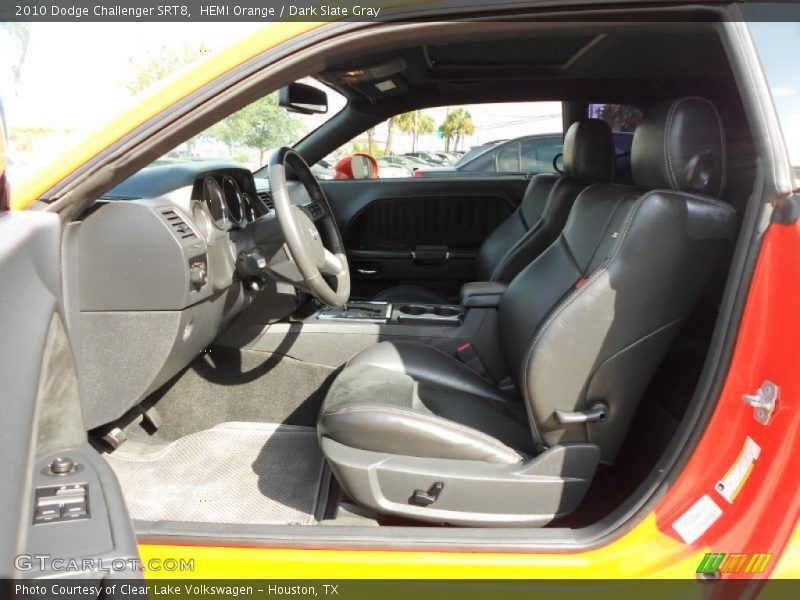  2010 Challenger SRT8 Dark Slate Gray Interior