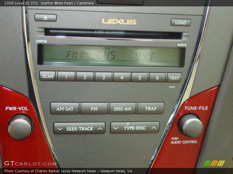 Starfire White Pearl / Cashmere 2008 Lexus ES 350