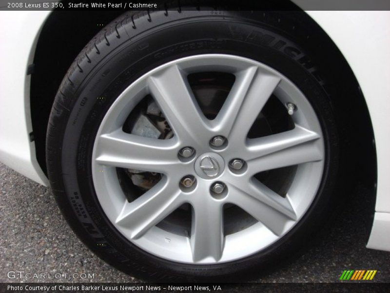 Starfire White Pearl / Cashmere 2008 Lexus ES 350