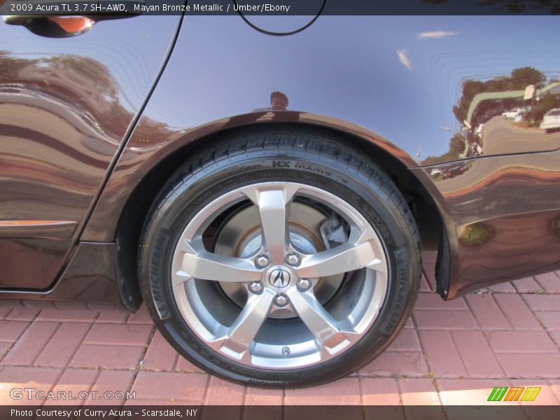 Mayan Bronze Metallic / Umber/Ebony 2009 Acura TL 3.7 SH-AWD