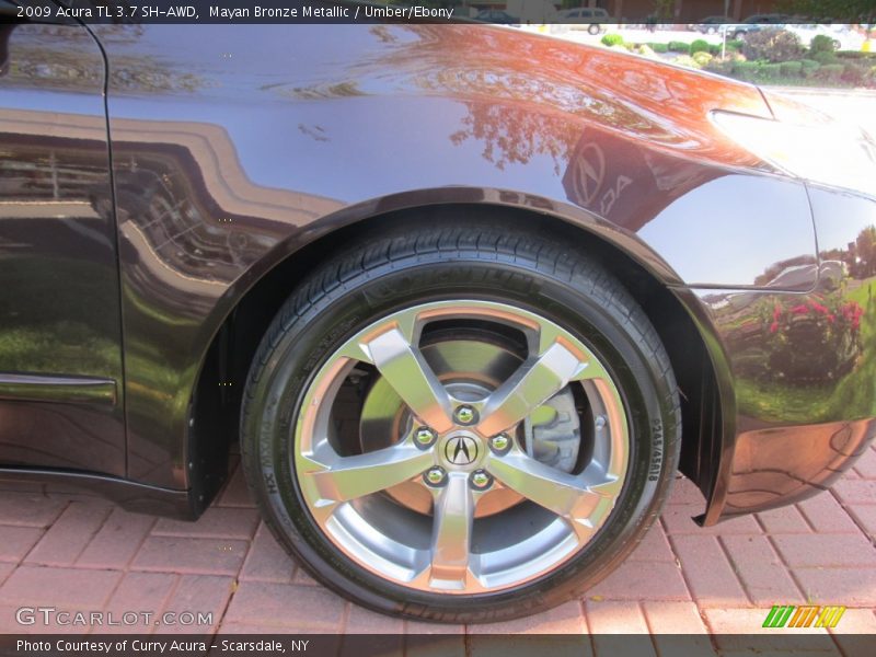 Mayan Bronze Metallic / Umber/Ebony 2009 Acura TL 3.7 SH-AWD