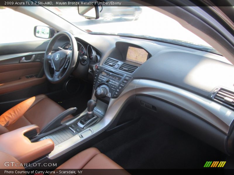 Mayan Bronze Metallic / Umber/Ebony 2009 Acura TL 3.7 SH-AWD
