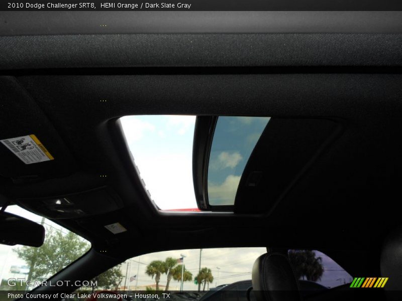 HEMI Orange / Dark Slate Gray 2010 Dodge Challenger SRT8