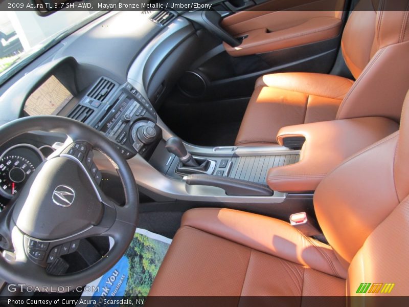 Mayan Bronze Metallic / Umber/Ebony 2009 Acura TL 3.7 SH-AWD