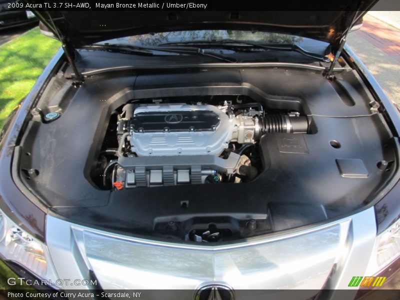 Mayan Bronze Metallic / Umber/Ebony 2009 Acura TL 3.7 SH-AWD