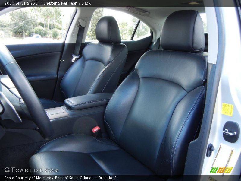  2010 IS 250 Black Interior