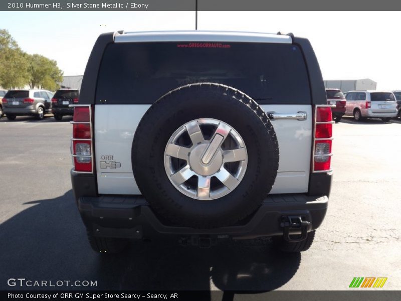 Silver Stone Metallic / Ebony 2010 Hummer H3