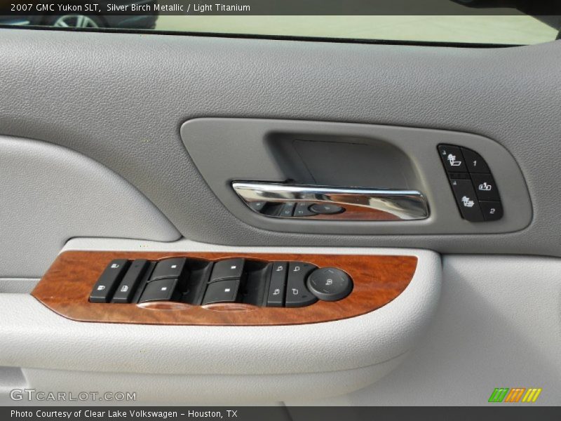 Silver Birch Metallic / Light Titanium 2007 GMC Yukon SLT