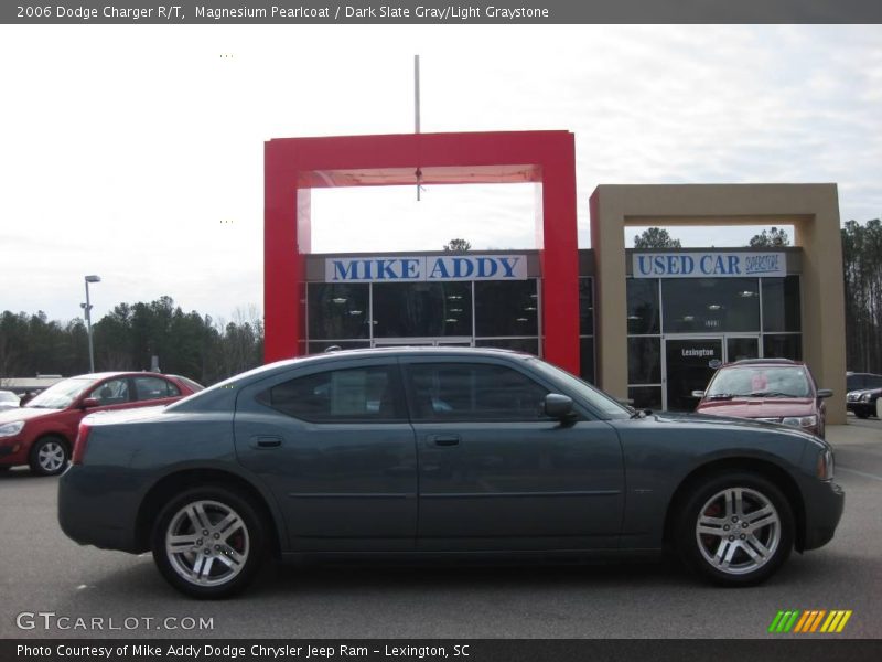 Magnesium Pearlcoat / Dark Slate Gray/Light Graystone 2006 Dodge Charger R/T