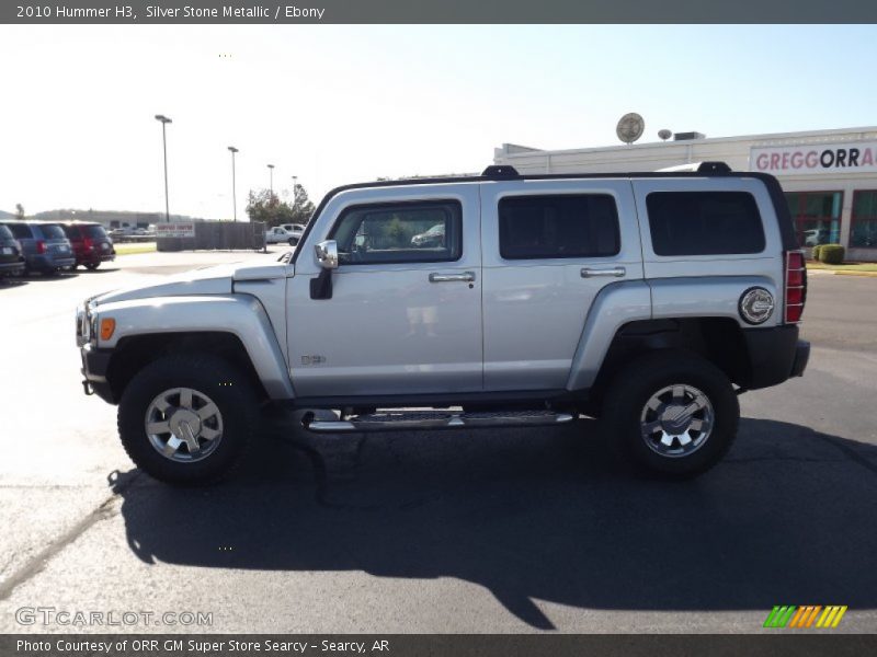 Silver Stone Metallic / Ebony 2010 Hummer H3