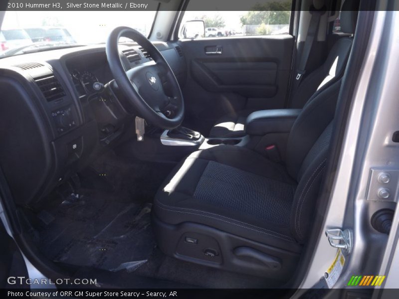 Silver Stone Metallic / Ebony 2010 Hummer H3