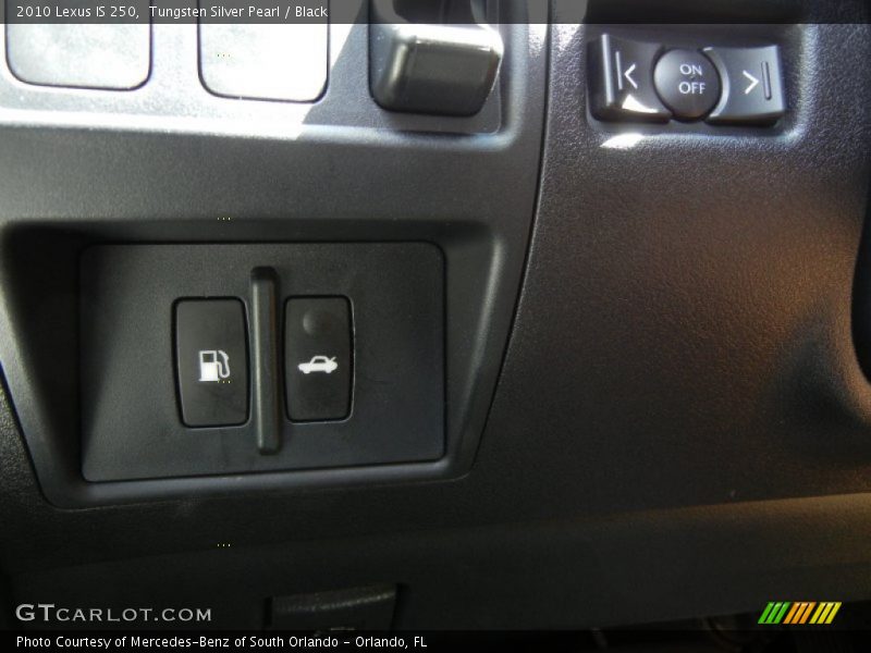 Tungsten Silver Pearl / Black 2010 Lexus IS 250