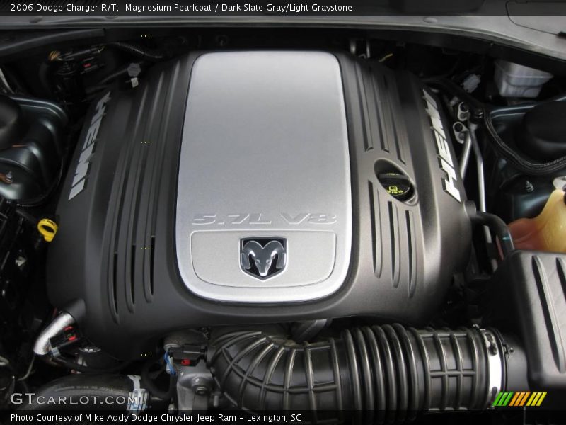 Magnesium Pearlcoat / Dark Slate Gray/Light Graystone 2006 Dodge Charger R/T