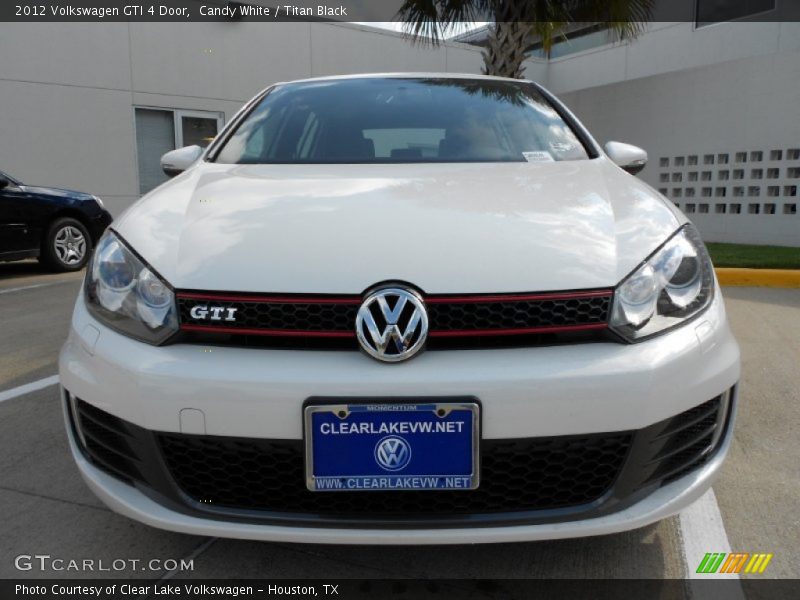 Candy White / Titan Black 2012 Volkswagen GTI 4 Door