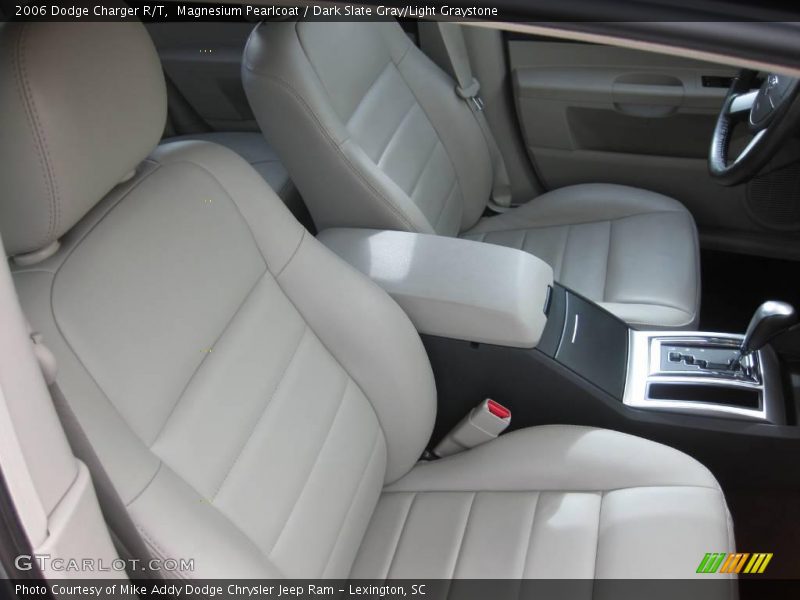 Magnesium Pearlcoat / Dark Slate Gray/Light Graystone 2006 Dodge Charger R/T