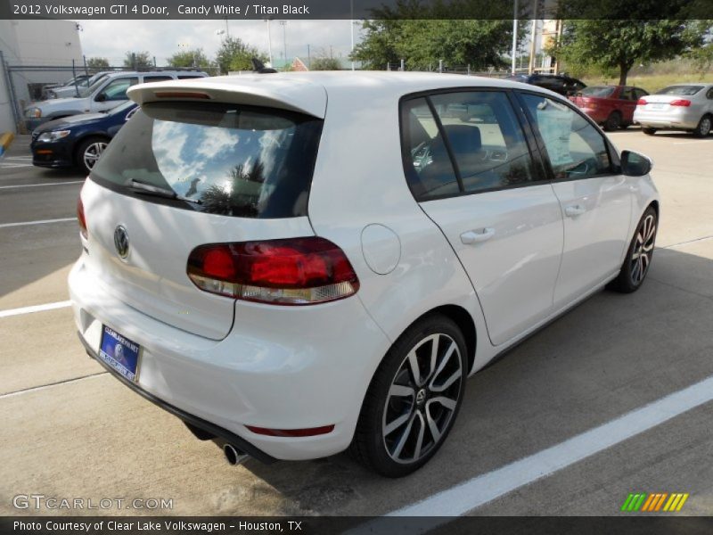 Candy White / Titan Black 2012 Volkswagen GTI 4 Door