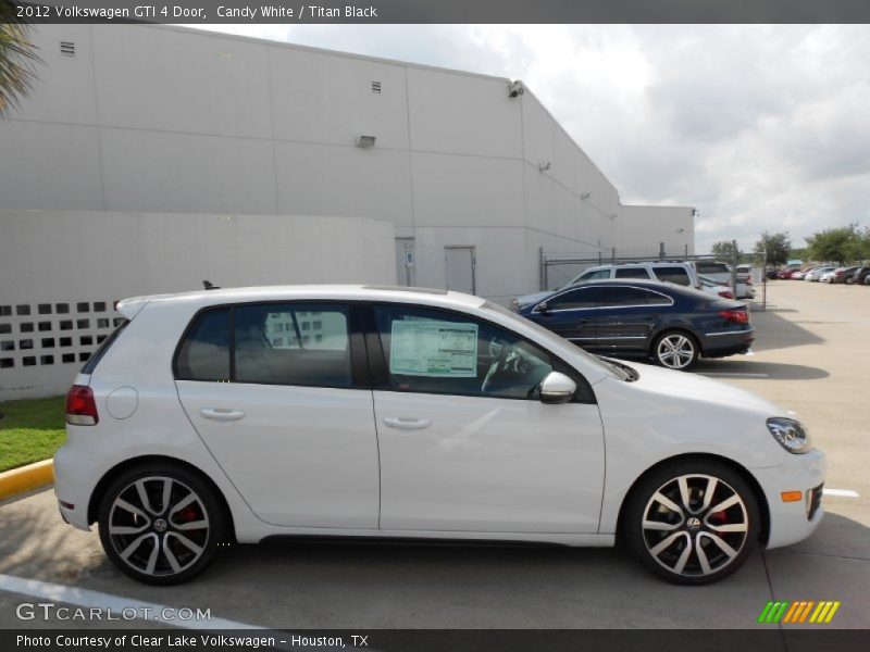 Candy White / Titan Black 2012 Volkswagen GTI 4 Door